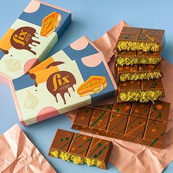 Fix Dessert Chocolatier – 6 Assorted Dubai Dessert Chocolates